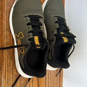 Under Armour Olive and Black Athletic Shoes
